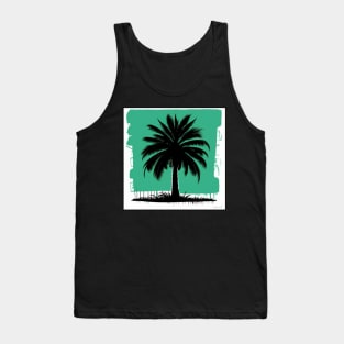 Palm Tree Art Tank Top